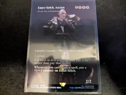 MTG Magic the Gathering FOIL K'rrik, Son of Yawgmoth / Emet-Selch, Ascian FCA! - Image 1
