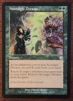 Nostalgic Dreams MtG Torment LP Magic The Gathering - Image 1