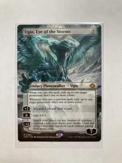 MTG Ugin, Eye of the Storms (Borderless) - Tarkir: Dragonstorm #0382 - Image 1