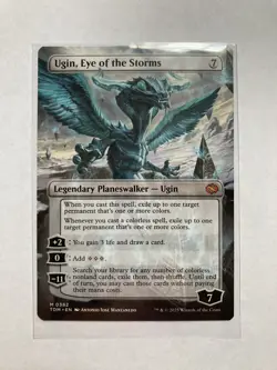 MTG Ugin, Eye of the Storms (Borderless) - Tarkir: Dragonstorm #0382 - Image 2