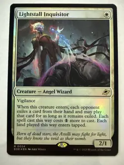 Lightstall Inquisitor (Foil) - 0024 - Edge of Eternities - MTG - NM/M Ships now - Image 1