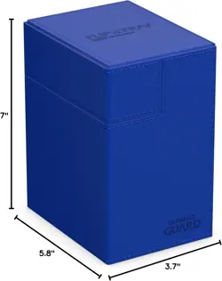 Water-Repellent Flip'n'Tray 133+ - Blue Card Case with Removable Compartments - Image 11