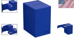 Water-Repellent Flip'n'Tray 133+ - Blue Card Case with Removable Compartments - Image 2