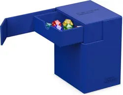 Water-Repellent Flip'n'Tray 133+ - Blue Card Case with Removable Compartments - Image 4