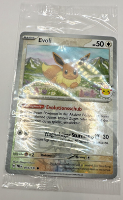 Pokemon Karte TCG Evoli 074/131 Prismatische Entwicklung Holo Rare Deutsch NM - Image 1