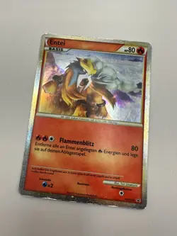 Pokemon Karte TCG Entei HGSS20 Black Star Promo Holo Vintage GD Deutsch - Image 2