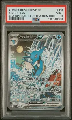 Pokemon Seedraking ex PSA9 SV Black Star Promo SVP 131 - German Mist of Legends - Image 1