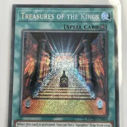 Yugioh Treasures of the Kings MZTM-EN006 1st Edition Secret Rare 2025 - Image 3