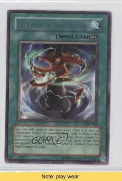 Talisman of Trap Sealing Unlimited YuGiOh Ancient Sanctuary #AST-044 READ fm0 - Image 1