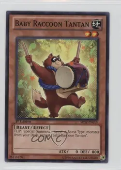 Baby Racoon Tantan 1st Ed. YuGiOh Shadow Specters #SHSP-EN015 0b3 - Image 1