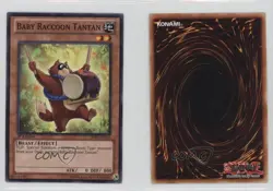 Baby Racoon Tantan 1st Ed. YuGiOh Shadow Specters #SHSP-EN015 0b3 - Image 3
