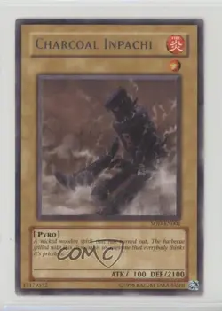 R - Charcoal Inpachi Unlimited YuGiOh Soul of the Duelist #SOD-EN001 2004 fm0 - Image 1