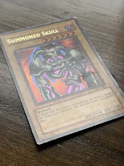 Summoned Skull MRD-003 Ultra Rare Unlimited Metal Raiders Yugioh TCG Card MP - Image 2