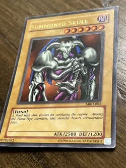 Summoned Skull MRD-003 Ultra Rare Unlimited Metal Raiders Yugioh TCG Card MP - Image 4