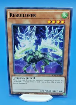 Yugioh Rebuildeer BODE-EN094 1st Edition - Near Mint - Image 1