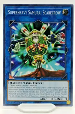 Yugioh Superheavy Samurai Scarecrow ROTD-EN097 Common Card - NM/M - Image 1