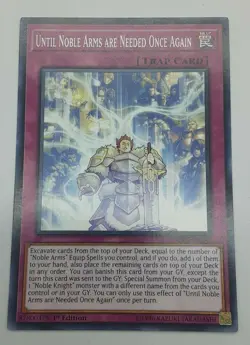Yugioh - Until Noble Arms Are Needed Once Again SOFU-EN091 C 1st Edition - NM/M - Image 1