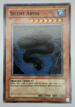 Yugioh "Silent Abyss" STON-EN025 Common NM/M - Image 1