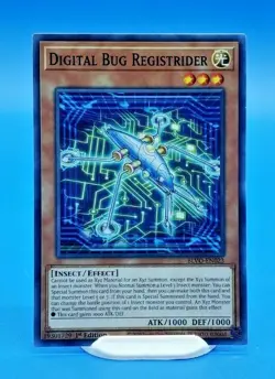 Yugioh Digital Bug Registrider BLVO-EN023 1st Edition - Near Mint - Image 1