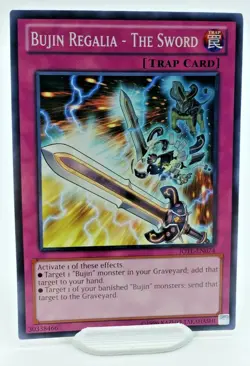 Yugioh Bujin Regalia - The Sword JOTL-EN074 Common Card - NM/M - Image 1