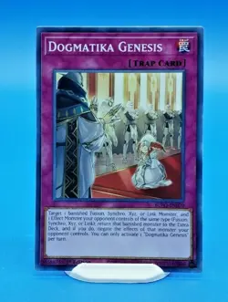 Yugioh Dogmatika Genesis BLVO-EN070 1st Edition - Near Mint - Image 1