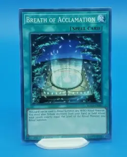 Yugioh Breath Of Acclamation BLVO-EN086 1st Edition - Near Mint - Image 1