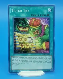 Yugioh Tilted Try BLVO-EN066 1st Edition - Near Mint - Image 1