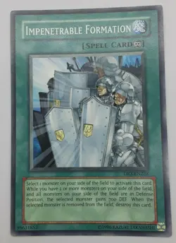 Yugioh - Impenetrable Formation DR3-EN228 Common - NM/M - Image 1
