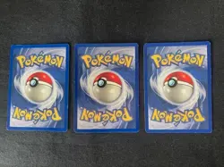 Arcanine Flamethrower/Take Down 100 HP Pokemon TCG Card 23/102 - Lot of 3 - Image 3