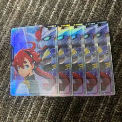 Gundam Card Game Resource RP-009 Suletta & Gundam Aerial Set of 5 JAPAN FS - Image 1