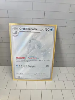 Pokemon Card Crabominable 149/142 Stellar Crown - Image 1