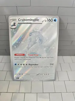 Pokemon Card Crabominable 149/142 Stellar Crown - Image 2