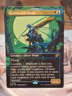 R 0299 Genemorph Imago Triumphant BORDERLESS Edge of Eternities MTG Card EOE - Image 1