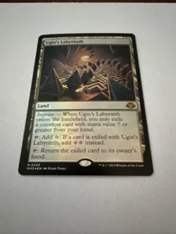 MTG Ugin's Labyrinth Modern Horizons 3 Foil Mythic Card 0233 - Image 1