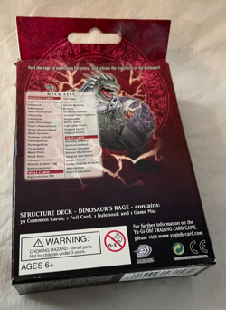 Yu-Gi-Oh Trading Card Deck Structure Deck "Dinosaur's Rage" Complete - Image 4