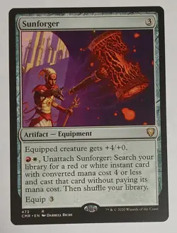 Sunforger #473 (NM) Commander Legends CMR Magic MTG Magic The Gathering Card - Image 1