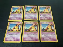 Abra Psyshock 30 HP Pokemon TCG Card 43/102 - Lot of 6 - Image 2