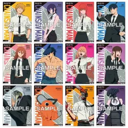 Chainsaw Man Reze Arc Clear Card Collection Gum First Press TCG Candy Toy JAPAN 4970381809911 - Image 2