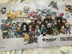 MTG Final Fantasy Chibi Playmat Japan Tournament Prize Limited Japan New FS '25 - Image 1