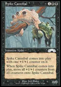 Spike Cannibal - Light Play MTG Exodus - Image 1