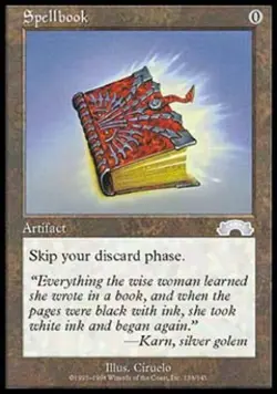 Spellbook - Light Play MTG Exodus - Image 1