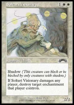 Soltari Visionary - Light Play MTG Exodus - Image 1