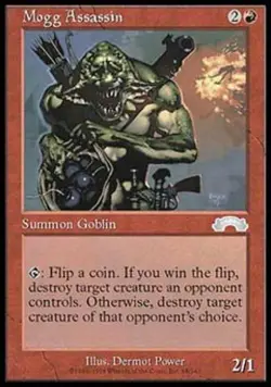 Mogg Assassin - Light Play MTG Exodus - Image 1
