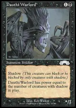 Dauthi Warlord - Light Play MTG Exodus - Image 1