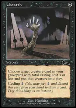 Unearth - Light Play MTG Urza's Legacy - Image 1