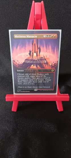 MTG Edge of Eternities Mutinous Massacre - Extended Art #314 Eng. nonfoil NM - Image 1