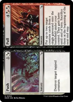 Push / Pull -Foil Near Mint MTG Murders at Karlov Manor - Image 1