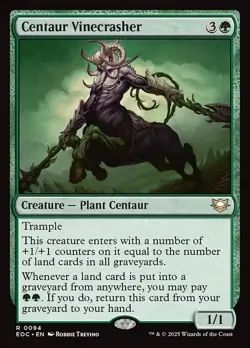 MTG - 4 x Centaur Vinecrasher - Playset 4x x4 - Edge of Eternities - Image 2