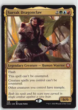 MTG Commander Dominaria United Surrak Dragonclaw Non Foil Mythic #169 - Image 1