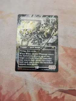 White Orchid Phantom Borderless Foil Modern Horizons 3 MTG NM - Image 1